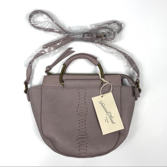 Universal Thread Handbags - Marni Mini Vintage Dye Lavender Crossbody Bag